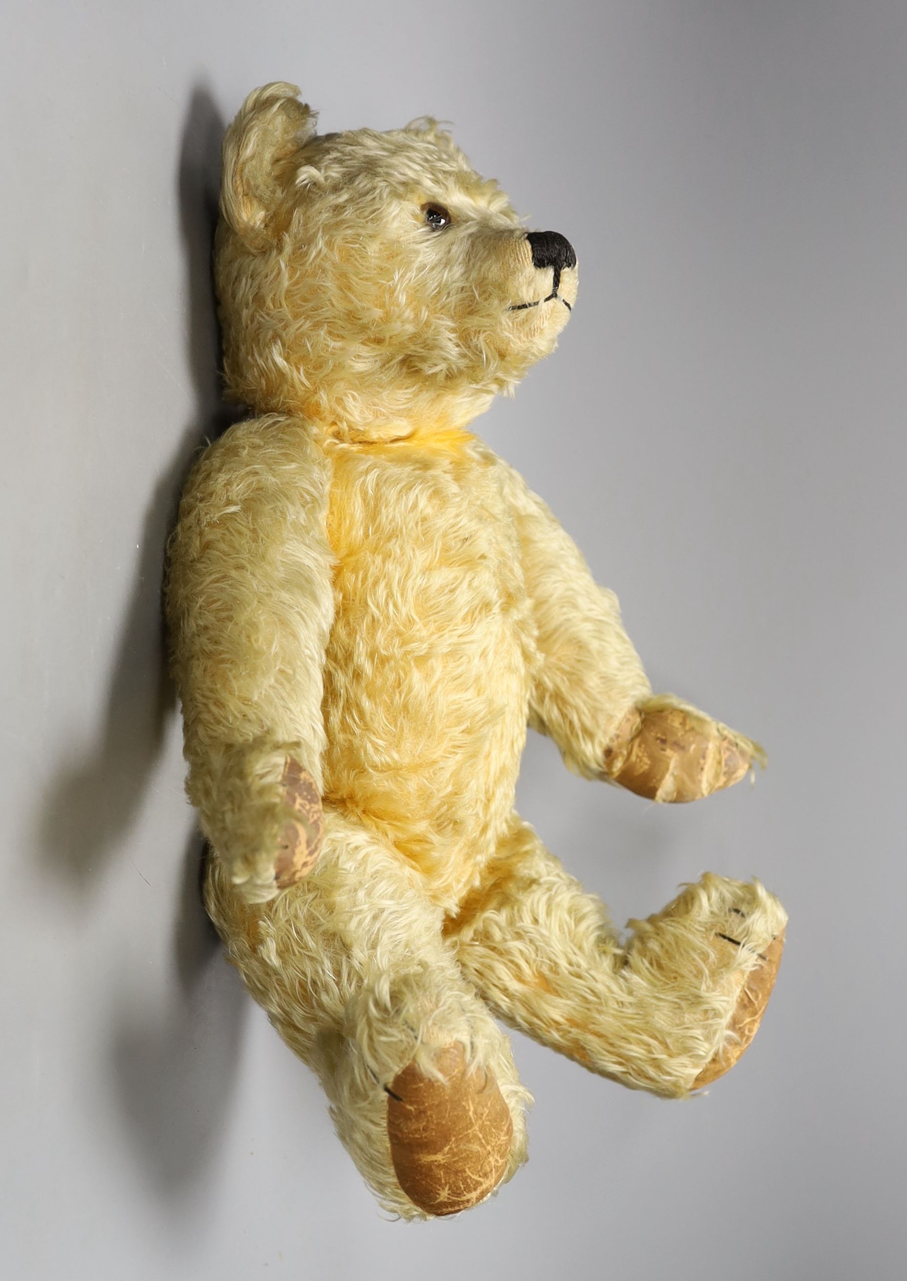A Farnell teddy bear, pre war, 50 cms high.
